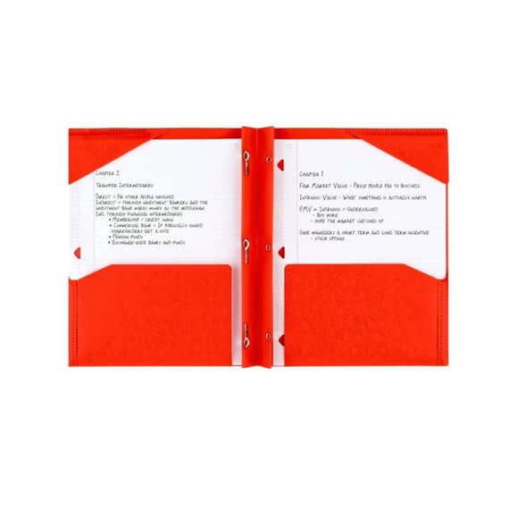 New 3 Five Star 2-Pocket Folder - Picture 2 of 5